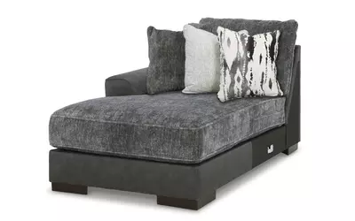 laf corner chaise larkstone pewter1740216 ashley