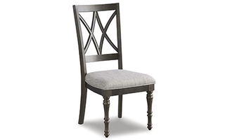 DINING UPH SIDE CHAIR (2/CN) Lanceyard D722-01 ASHLEY
