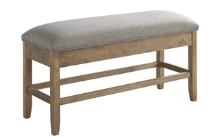 STORAGE COUNTER UPH BENCH Aleeda BrownD747-09 ASHLEY