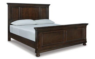KING PANEL RAILS Porter Rustic BrownB697-97 ASHLEY