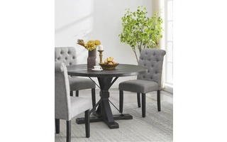 ROUND DINING ROOM TABLE Broshound D691-50 ASHLEY