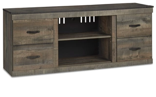 EW0446-268 Trinell LG TV STAND W/FIREPLACE OPTION