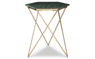Engelton Accent Table - Green/Gold Engelton Accent Table - Green/Gold