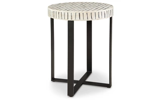 ACCENT TABLE Crewridge Black/CreamA4000530 ASHLEY