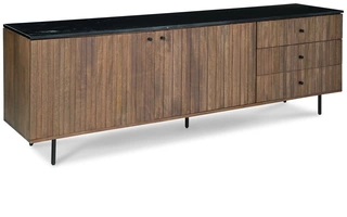 ACCENT CABINET Barnford Brown/BlackA4000535 ASHLEY
