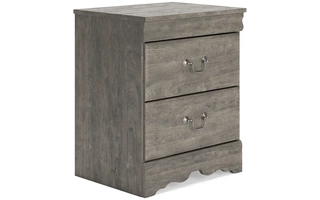 TWO DRAWER NIGHT STAND Bayzor GrayB1126-92 ASHLEY