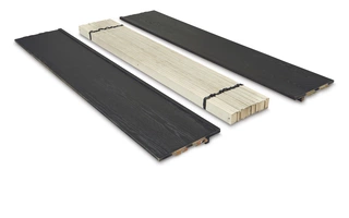 KING STORAGE RAIL W/ROLL SLATS Foyland Black/BrownB989-97 ASHLEY