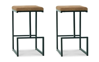 tall uph barstool (2/cn) strumford blackD109-230 ashley