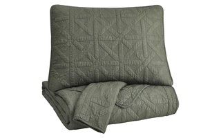 KING COVERLET SET Guslea Q373013K ASHLEY