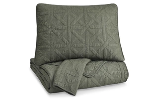 QUEEN COVERLET SET Guslea Q373013Q ASHLEY