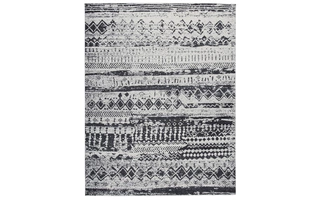 LARGE RUG Devman Black/Cream/GrayR405571 ASHLEY
