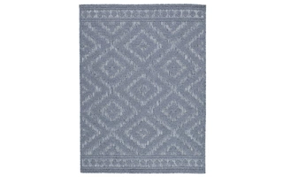 MEDIUM RUG Finnwell BlueR405682 ASHLEY