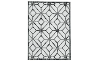 MEDIUM RUG Reidland Black/Cream/GrayR405762 ASHLEY