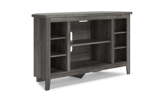 W275-67 Arlenbry CORNER TV STAND/FIREPLACE OPT