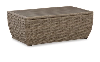 rectangular coffee table sandy bloom beigeP507-720 ashley