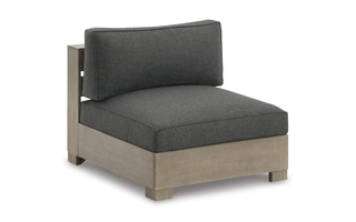 ARMLESS CHAIR W/CUSHION (1/CN) Citrine Park Brown/CharcoalP660-846 ASHLEY FURNITURE