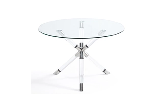 PALOMA DINING TABLE GY-DT-C004 SILVER DIA1200*H750MM  GY-DT-C004 103030 103030 XCELLA
