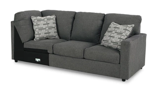 RAF SOFA W/CORNER WEDGE Edenfield Charcoal2900349 ASHLEY
