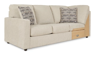 LAF SOFA W/CORNER WEDGE Edenfield Linen2900448 ASHLEY