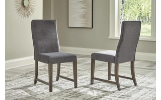 DINING UPH SIDE CHAIR (2/CN) Raehurst D716-01 ASHLEY