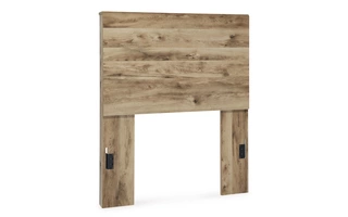 TWIN PANEL HEADBOARD Hyanna Tan BrownB1050-53 ASHLEY