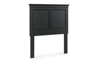 TWIN PANEL HEADBOARD Lanolee BlackB687-53 ASHLEY