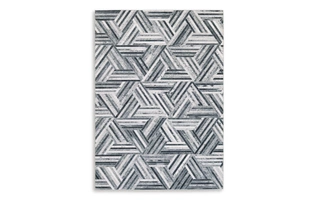 MEDIUM RUG Adalock Gray/CreamR405792 ASHLEY
