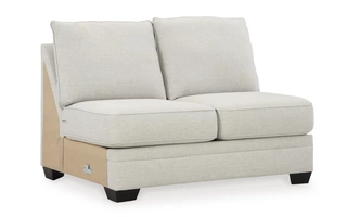 ARMLESS LOVESEAT Huntsworth Dove Gray3970234 ASHLEY