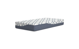 TWIN MATTRESS 10 Inch Chime Elite 2.0 White/BlueM42511 ASHLEY