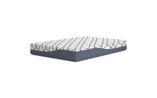 FULL MATTRESS 10 Inch Chime Elite 2.0 White/BlueM42521 ASHLEY