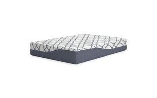 FULL MATTRESS 12 Inch Chime Elite 2.0 White/BlueM42621 ASHLEY