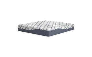 KING MATTRESS 12 Inch Chime Elite 2.0 White/BlueM42641 ASHLEY