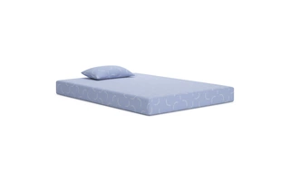 TWIN MATTRESS AND PILLOW 2/CN iKidz Ocean BlueM43011 ASHLEY