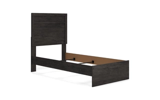 TWIN PANEL HEADBOARD/FOOTBOARD Belachime CharcoalB2589-53 ASHLEY