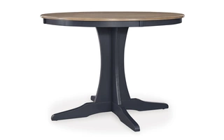 ROUND DINING ROOM TABLE Landocken Two-toneD502-15 ASHLEY