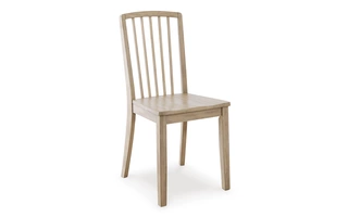 DINING ROOM SIDE CHAIR (2/CN) Gleanville Light BrownD511-01 ASHLEY