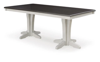 RECT DINING ROOM TABLE TOP Darborn Gray/BrownD796-25T ASHLEY