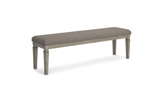 D924-00 Lexorne LARGE UPH DINING ROOM BENCH