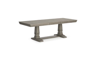 RECT DINING ROOM TABLE BASE Lexorne GrayD924-55B ASHLEY