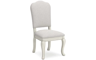 DINING UPH SIDE CHAIR (2/CN) Arlendyne Antique WhiteD980-01 ASHLEY