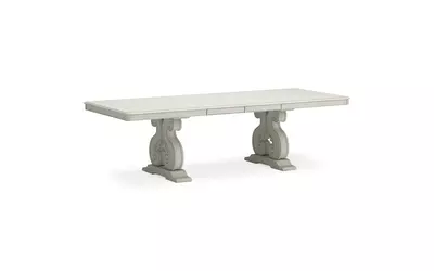 rect dining room table base  D980-55B ashley