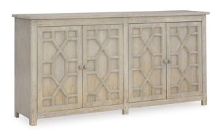 ACCENT CABINET Caitrich Distressed GrayA4000561 ASHLEY