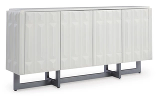 ACCENT CABINET Ornawel Distressed WhiteA4000569 ASHLEY
