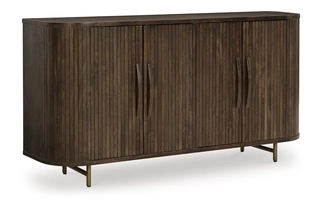 ACCENT CABINET Amickly Dark BrownA4000571 ASHLEY