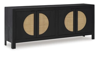 ACCENT CABINET Cliffiings Black/NaturalA4000575 ASHLEY
