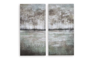 WALL ART SET (2/CN) Marksen MultiA8000371 ASHLEY