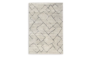LARGE RUG Ashbertly Gray/CreamR406001 ASHLEY
