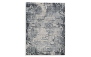 LARGE RUG Langrich Blue/Gray/CreamR406131 ASHLEY