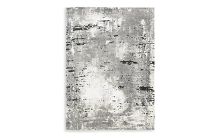 LARGE RUG Aworley Gray/WhiteR406161 ASHLEY
