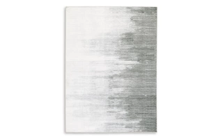 LARGE RUG Milset Black/White/GrayR406251 ASHLEY